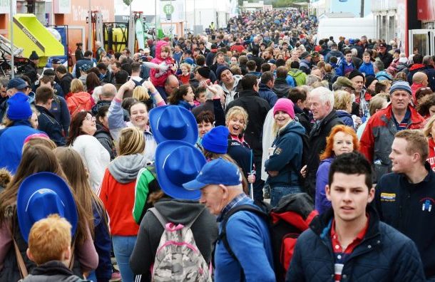 Big crowds at the Ploughing Championships 2016