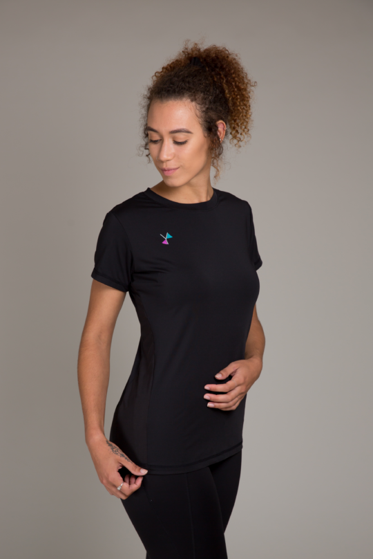 Fitness clothing - t shirt front - gym clothes for women