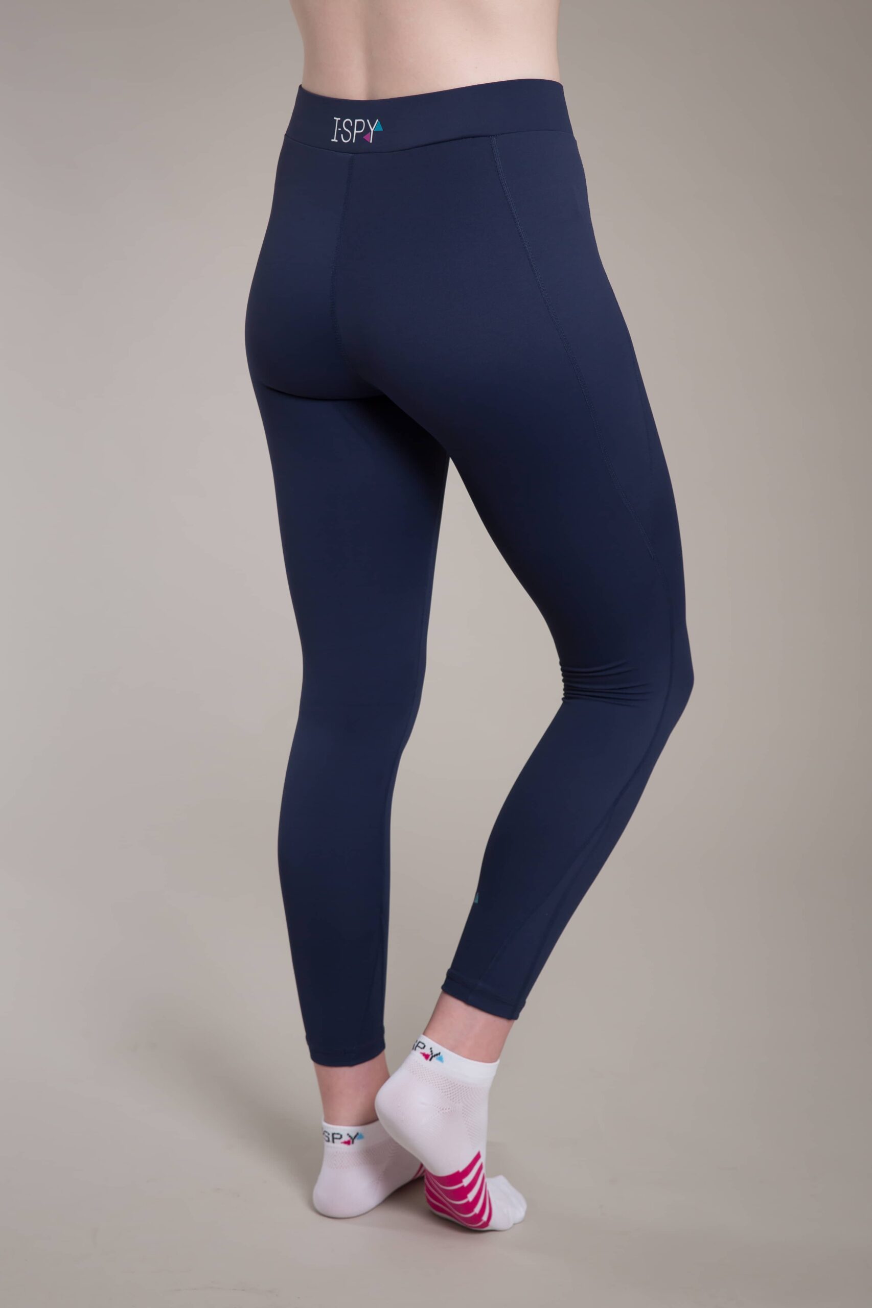Women Leggings | Exclusive Navy Blue Capri Leggings | Yoga Pants | Footless  Tights | Yoga Waistband