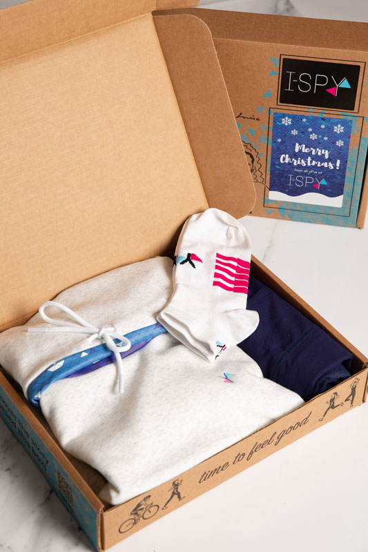 I-SPY Crew Neck, Navy Leggings & Sport Socks Christmas gift boxes